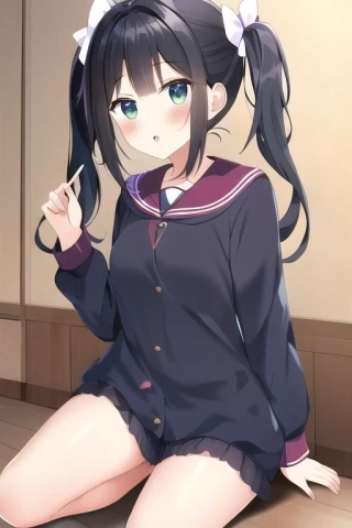 [NovelAI] двойные хвосты, красивая женщина [Иллюстрация]